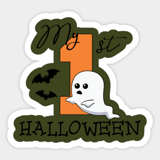 My 1st Halloween Sticker